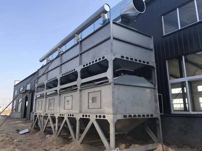 合肥家具车间喷漆废气12万风量催化燃烧